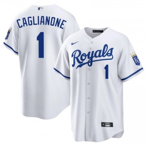 #14 Jac Caglianone Game-Day Men Baseball Jersey | KCR White Fan Gear 60442120