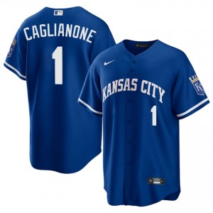 Jac Caglianone #14 Kansas City Royals Baseball Jersey | Officially Licensed Men Royal Sewn Edition 99903645