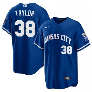 Josh Taylor #38 Kansas City Royals Baseball Jersey | Premium Men Royal Sewn Edition 31264358