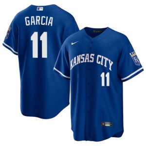 Maikel Garcia #11 Kansas City Royals Baseball Jersey | Officially Licensed Men Royal Sewn Edition 47257904
