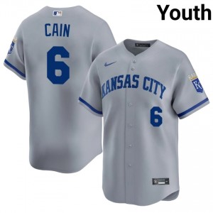 Lorenzo Cain #6 Kansas City Royals Baseball Jersey | Game Youth Gray Stitched Edition 10938798
